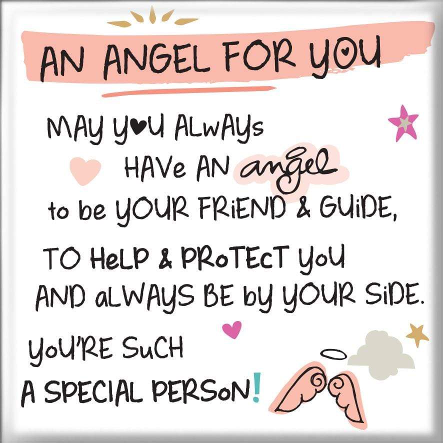 WPL Magnet Inspired Words Magnet - An Angel For You