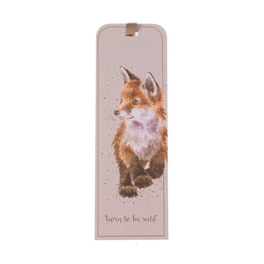 Wrendale Designs Bookmark Wrendale Bookmark - Fox  'Born to be Wild'