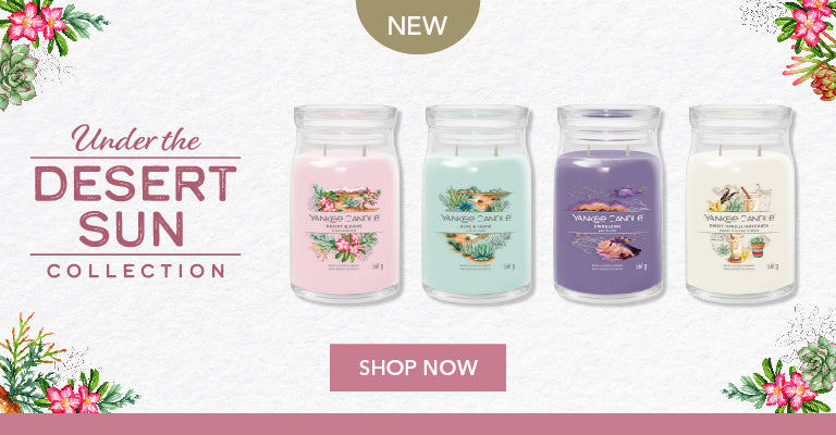 Yankee Candle Under the Desert Sun - New for Spring Summer 2024