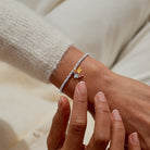 Joma Jewellery A Little | Hello Autumn | Silver, Gold & Rose Gold Plated | Bracelet | 17.5cm Stretch