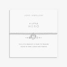 Joma Jewellery A Little | Hero | Silver Plated | Bracelet | 17.5cm Stretch