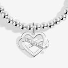 Joma Jewellery A Little | Family Is A Gift That Lasts Forever | Silver Plated | Bracelet | 17.5cm Stretch