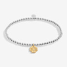 Joma Jewellery A Little | Lucky Charm | Silver & Gold Plated | Bracelet | 17.5cm Stretch