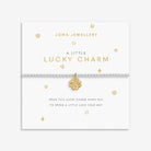 Joma Jewellery A Little | Lucky Charm | Silver & Gold Plated | Bracelet | 17.5cm Stretch