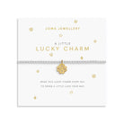 Joma Jewellery A Little | Lucky Charm | Silver & Gold Plated | Bracelet | 17.5cm Stretch