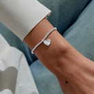 Joma Jewellery A Little | Favourite Person | Silver Plated | Bracelet | 17.5cm Stretch