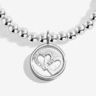Joma Jewellery A Little | Love And Friendship | Silver Plated | Bracelet | 17.5cm Stretch