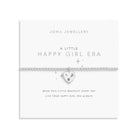Joma Jewellery A Little | Happy Girl Era | Silver Plated | Bracelet | 17.5cm Stretch