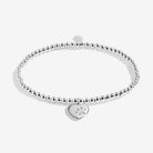 Joma Jewellery A Little | Pets Leave Pawprints On Our Hearts | Silver Plated | Bracelet | 17.5cm Stretch