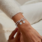 Joma Jewellery Infinity Bracelets | 21St Birthday | Silver Plated | Linked Bracelets | 17.5cm Stretch