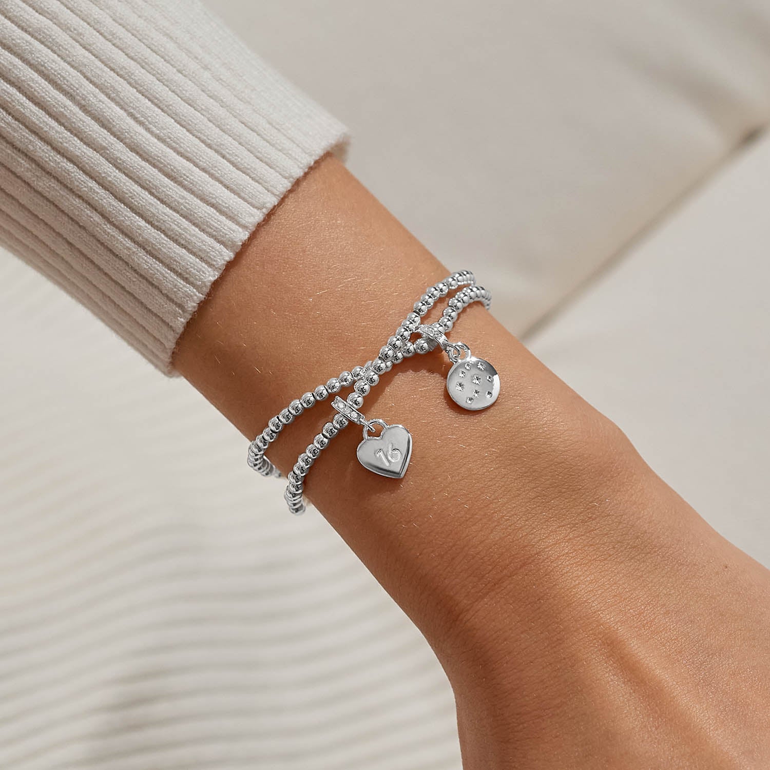 Joma Jewellery Infinity Bracelets | 16Th Birthday | Silver Plated | Linked Bracelets | 17.5cm Stretch
