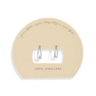 Joma Jewellery Soul Shine | Cz Hoop | Silver Plated | Hoop Earrings