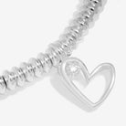Joma Jewellery Laboratory Grown Diamond A Little | With Love | Silver Plated | Bracelet | 17.5cm Stretch