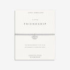 Joma Jewellery Laboratory Grown Diamond A Little | Friendship | Silver Plated | Bracelet | 17.5cm Stretch