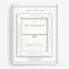 Joma Jewellery Laboratory Grown Diamond A Little | Friendship | Silver Plated | Bracelet | 17.5cm Stretch