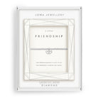 Joma Jewellery Laboratory Grown Diamond A Little | Friendship | Silver Plated | Bracelet | 17.5cm Stretch