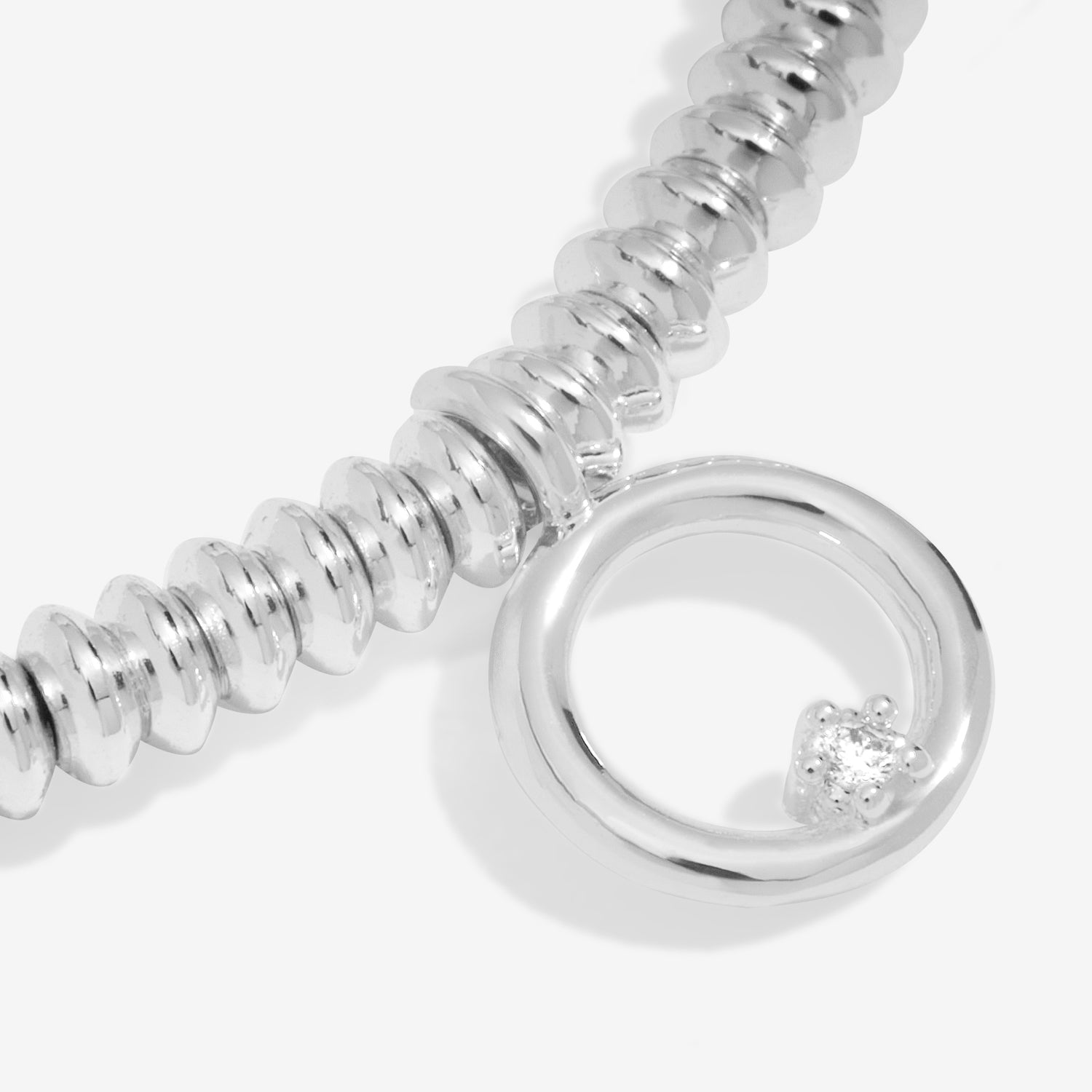 Joma Jewellery Laboratory Grown Diamond A Little | One In A Million | Silver Plated | Bracelet | 17.5cm Stretch