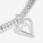 Joma Jewellery Laboratory Grown Diamond A Little | Happy 40Th Birthday | Silver Plated | Bracelet | 17.5cm Stretch