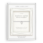 Joma Jewellery Laboratory Grown Diamond A Little | Happy 16Th Birthday | Silver Plated | Bracelet | 17.5cm Stretch