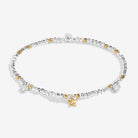 Joma Jewellery Sparkle Confetti A Little | One In A Million | Silver & Gold Plated | Bracelet | 17.5cm Stretch
