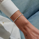 Joma Jewellery Sparkle Confetti A Little | One In A Million | Silver & Gold Plated | Bracelet | 17.5cm Stretch