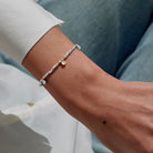 Joma Jewellery Sparkle Confetti A Little | Season To Sparkle | Silver & Gold Plated | Bracelet | 17.5cm Stretch