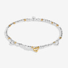 Joma Jewellery Sparkle Confetti A Little | Wonderful Mum | Silver & Gold Plated | Bracelet | 17.5cm Stretch