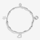 Joma Jewellery Life'S A Charm | Auntie | Silver Plated | Bracelet | 17.5cm Stretch