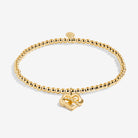 Joma Jewellery Gold A Little | Family Is A Gift That Lasts Forever | Gold Plated | Bracelet | 17.5cm Stretch