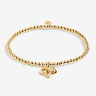 Joma Jewellery Gold A Little | Family Is A Gift That Lasts Forever | Gold Plated | Bracelet | 17.5cm Stretch