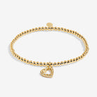 Joma Jewellery Gold A Little | Happy Birthdayâ Beautiful | Gold Plated | Bracelet | 17.5cm Stretch