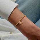 Joma Jewellery Gold A Little | Wonder Mum | Gold Plated | Bracelet | 17.5cm Stretch