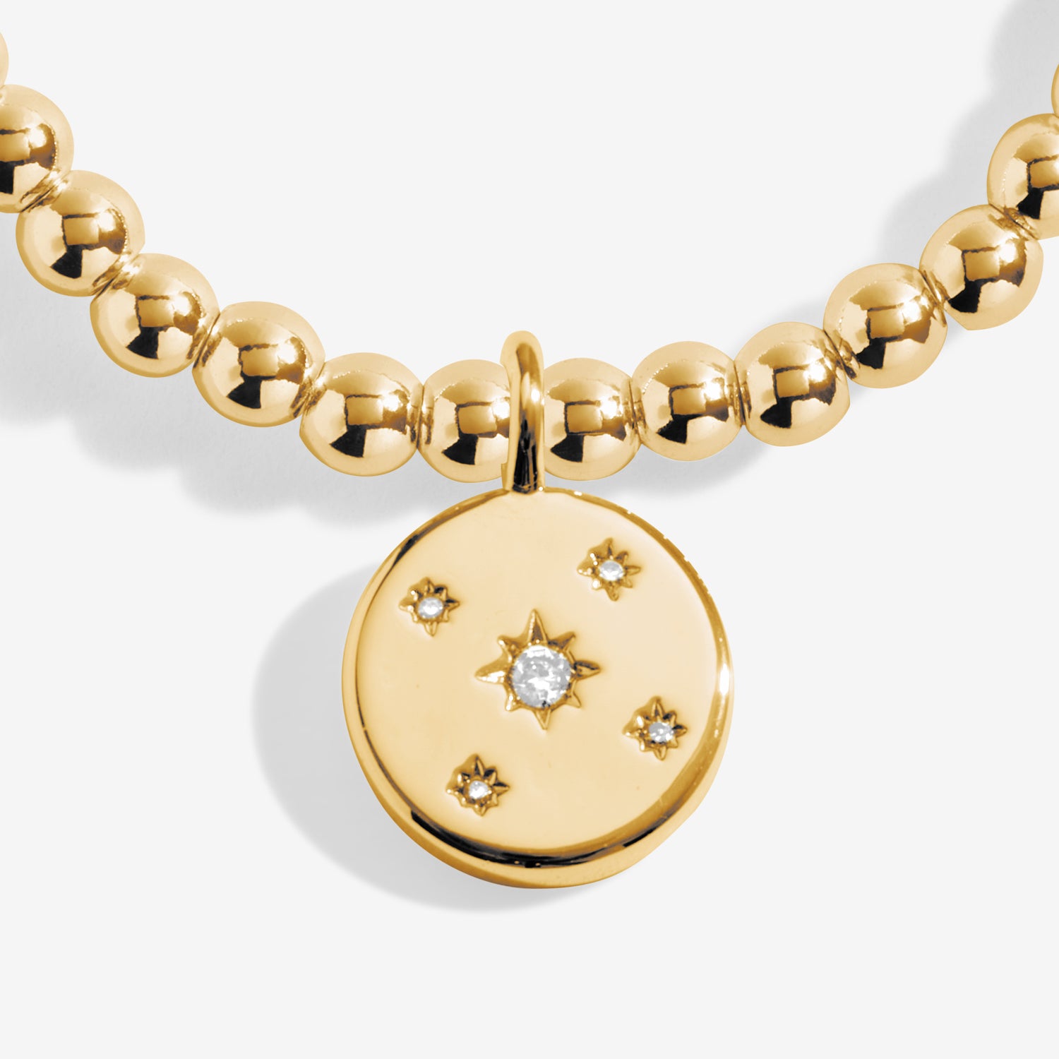 Joma Jewellery Gold A Little | Wonderful Things Are Coming Your Way | Gold Plated | Bracelet | 17.5cm Stretch