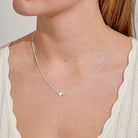 Joma Jewellery Necklace Christmas Cracker | Christmas Wishes | Silver Plated | Necklace | 46cm + 5cm Extender