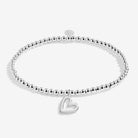 Joma Jewellery Christmas Cracker | Merry Christmas | Silver Plated | Bracelet | 17.5cm Stretch