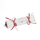 Joma Jewellery Christmas Cracker | Christmas Robin | Silver & Rose Gold Plated | Bracelet | 17.5cm Stretch