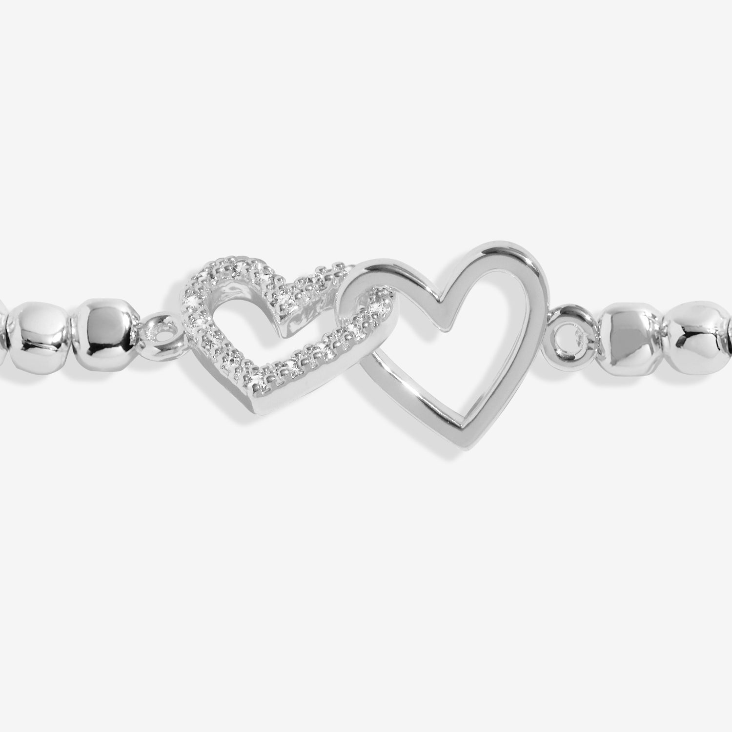 Joma Jewellery Forever Yours | Happy Birthday Fabulous Friend | Silver Plated | Bracelet | 17.5cm Stretch