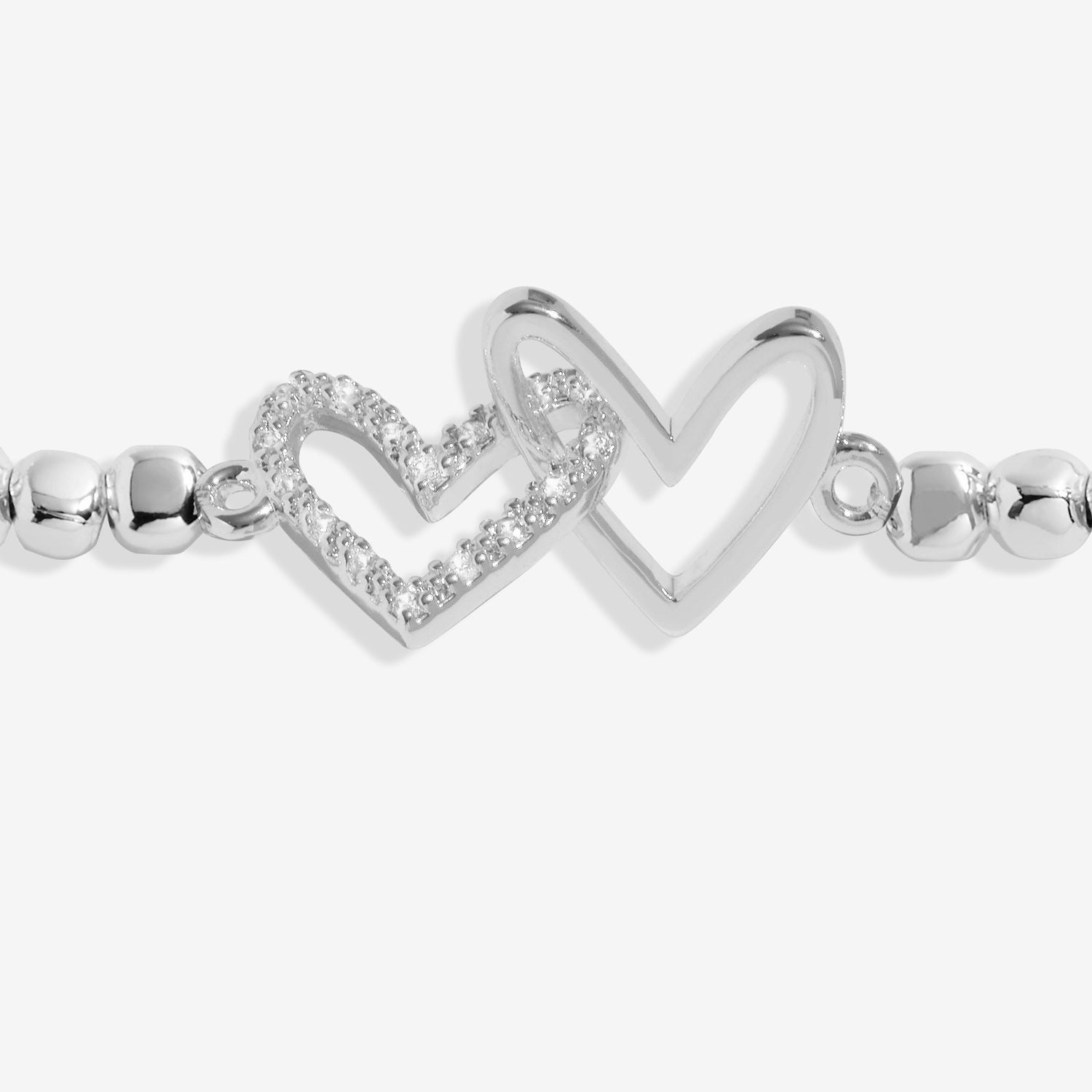 Joma Jewellery Forever Yours | Happy Birthday Super Sister | Silver Plated | Bracelet | 17.5cm Stretch