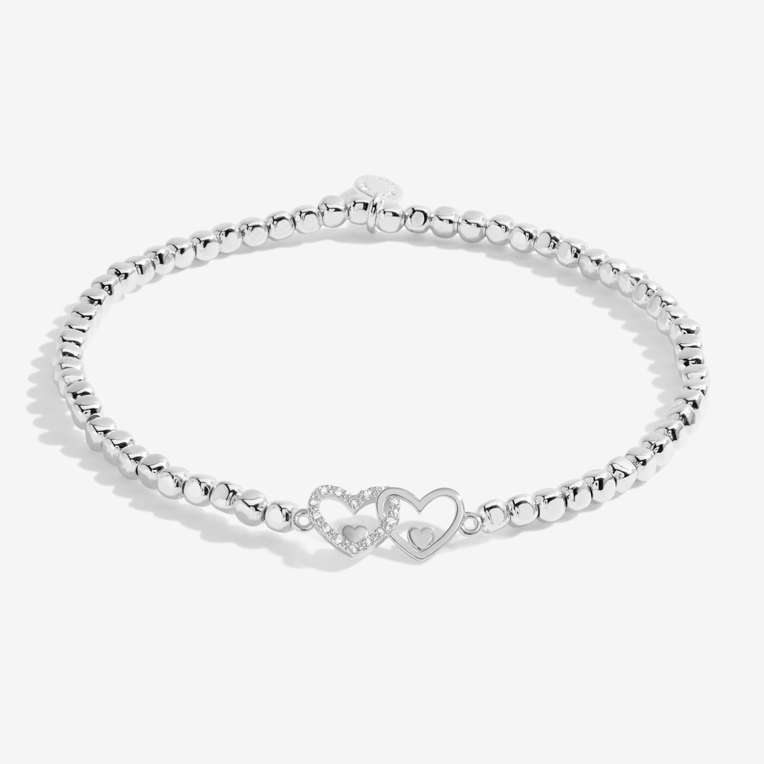 Joma Jewellery Forever Yours | Happy Birthday Amazing Auntie | Silver Plated | Bracelet | 17.5cm Stretch