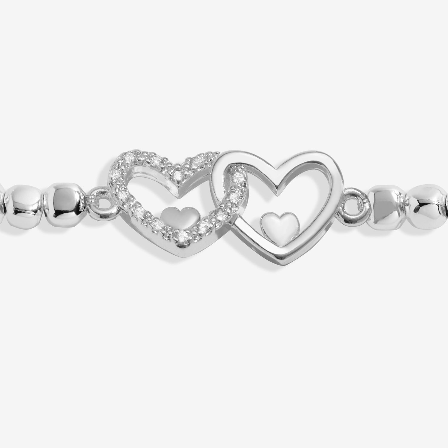 Joma Jewellery Forever Yours | Happy Birthday Amazing Auntie | Silver Plated | Bracelet | 17.5cm Stretch
