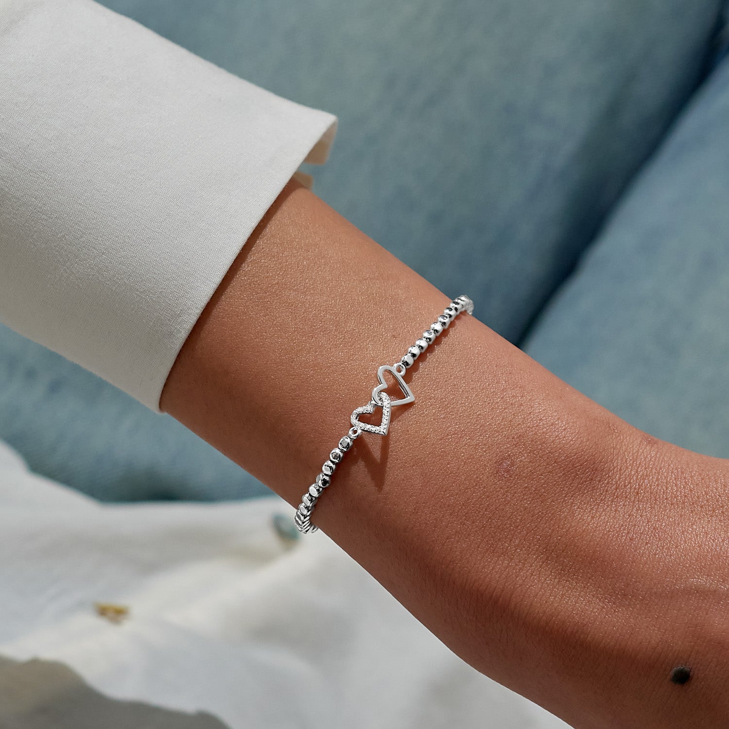 Joma Jewellery Forever Yours | Happy Birthday Wonderful Grandma | Silver Plated | Bracelet | 17.5cm Stretch
