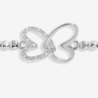 Joma Jewellery Forever Yours | You Are Beautiful | Silver Plated | Bracelet | 17.5cm Stretch