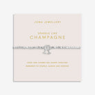 Joma Jewellery Forever Yours | Sparkle Like Champagne | Silver Plated | Bracelet | 17.5cm Stretch