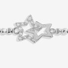 Joma Jewellery Forever Yours | Life Is Better With True Friends | Silver Plated | Bracelet | 17.5cm Stretch