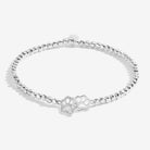 Joma Jewellery Forever Yours | Perfect Paw Print | Silver Plated | Bracelet | 17.5cm Stretch