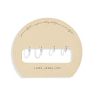 Joma Jewellery Soul Shine Stack | Organic | Silver Plated | Set Of 2 Hoop Earrings