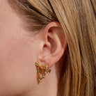 Joma Jewellery Soul Shine Stack | Bows | Gold Plated | Set Of 2 Earrings