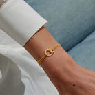 Joma Jewellery Evermore | Linked Circles | Gold Plated | Bracelet | 18cm + 3cm Extender