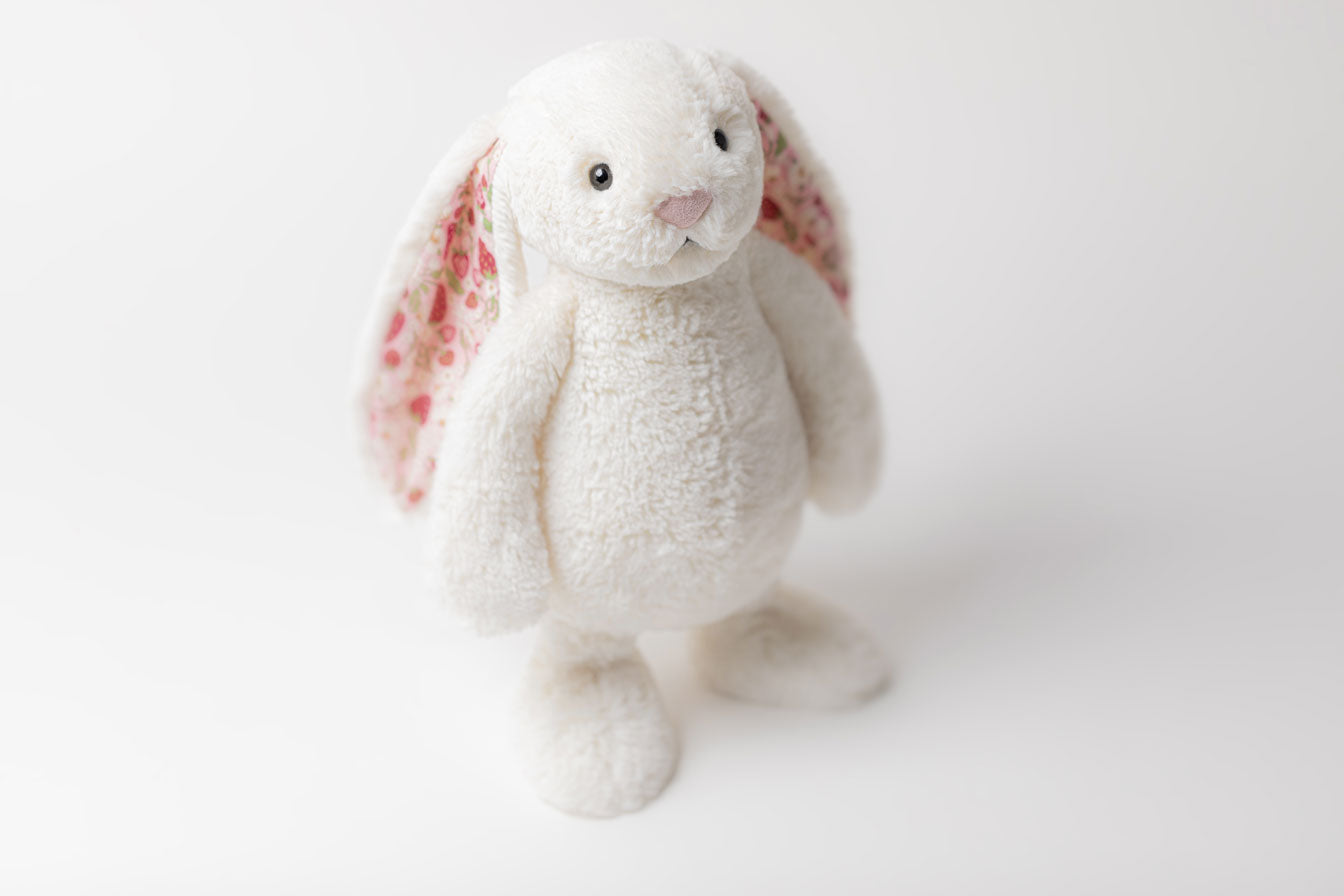 Jellycat Blossom Cream Bunny 'Berry' | Floral Nursery Gift