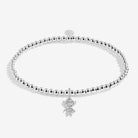 Joma Jewellery Kids' | Love From Santa | Christmas Elf | Silver Plated | Bracelet | 15.5cm Stretch